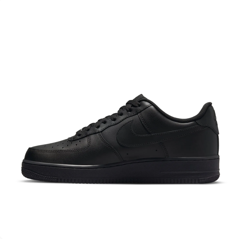 Nike Air Force 1 All-Black Low-Top Sneakers