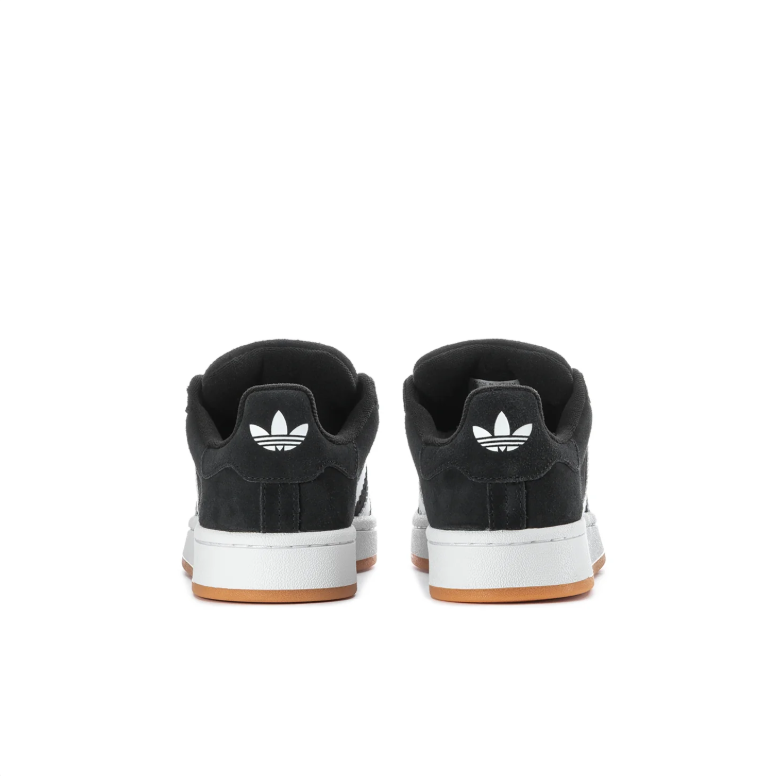 adidas Campus Black & White Gum-Sole Sneakers