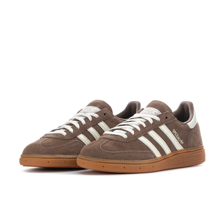 adidas Handball Spezial Brown & Cream Sneakers with Gum Sole