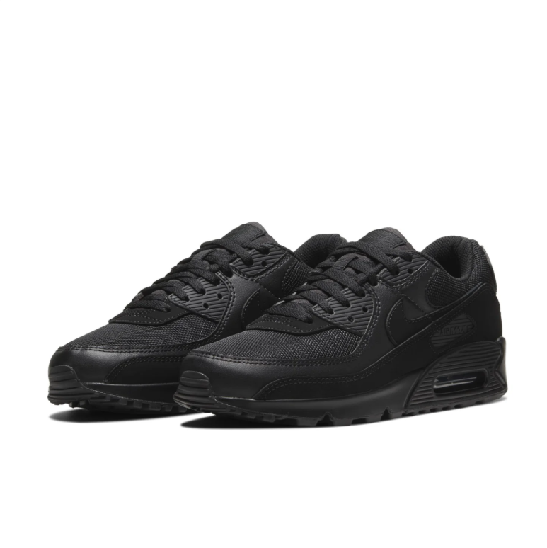 Nike Air Max 90 All-Black Low-Top Sneakers