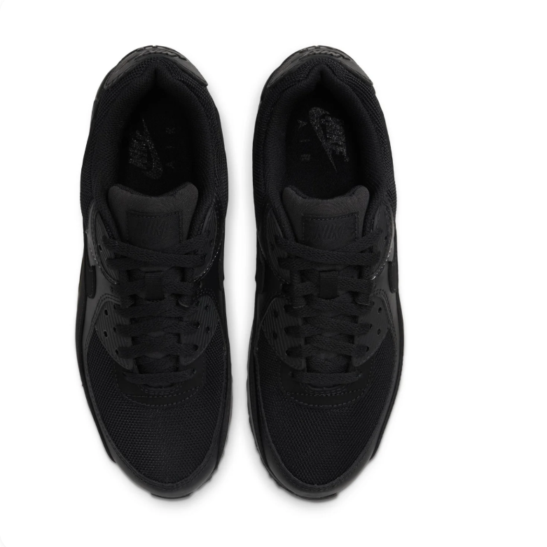 Nike Air Max 90 All-Black Low-Top Sneakers