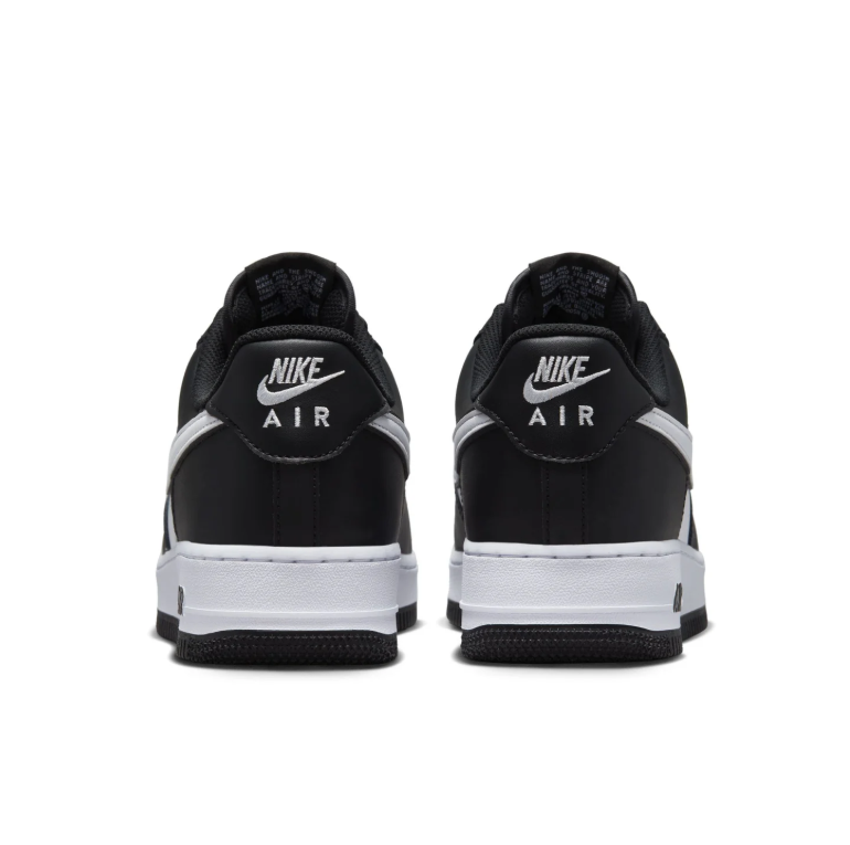 Nike Air Force 1 Black & White Low-Top Sneakers