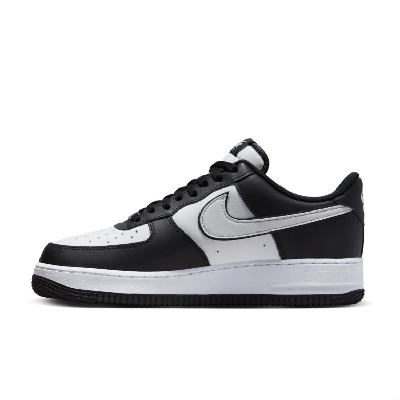 Nike Air Force 1 Black & White Low-Top Sneakers