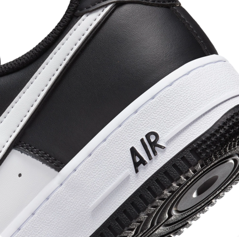 Nike Air Force 1 Black & White Low-Top Sneakers