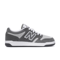New Balance 480 Gray & White Low-Top Sneakers