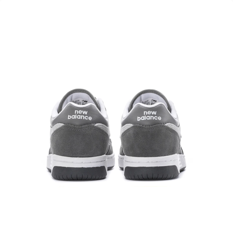 New Balance 480 Gray & White Low-Top Sneakers