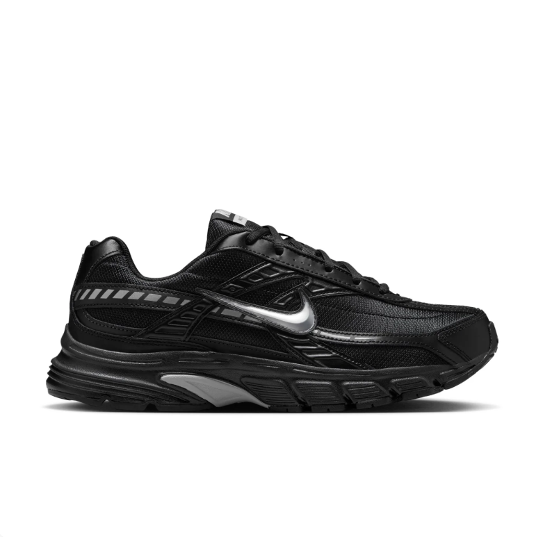 Nike Initiator Black & Metallic Silver Sneakers