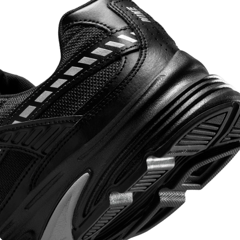 Nike Initiator Black & Metallic Silver Sneakers