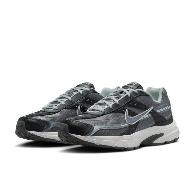 Nike Initiator Black & Gray Sneakers with White Midsole