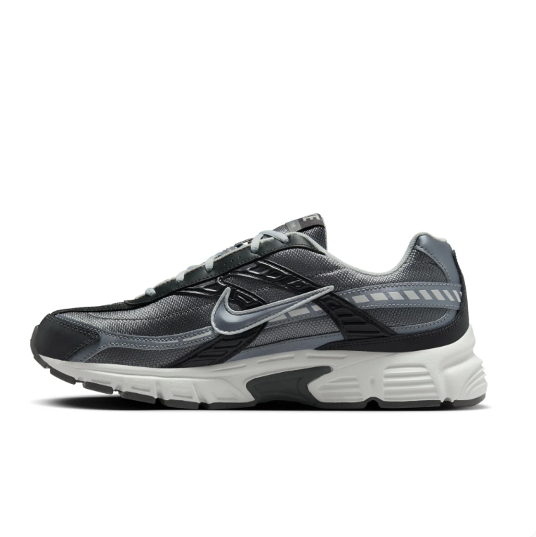 Nike Initiator Black & Gray Sneakers with White Midsole