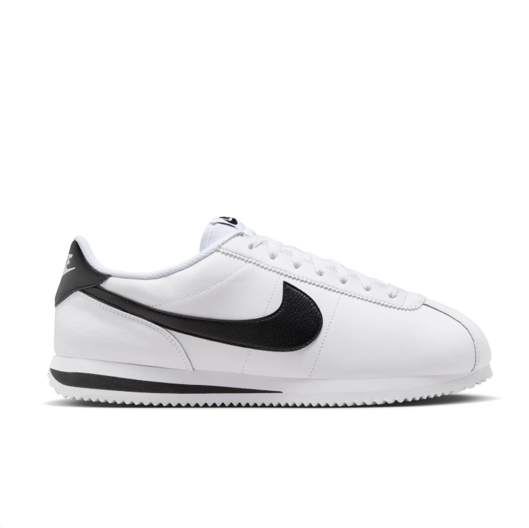 Nike White & Black Low-Top Sneakers