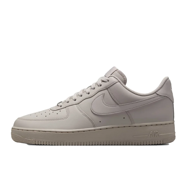 Nike Air Force 1 Light Grey Low-Top Sneakers