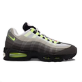 Nike Air Max 95 Grey and Black Sneakers with Multicolor Accents