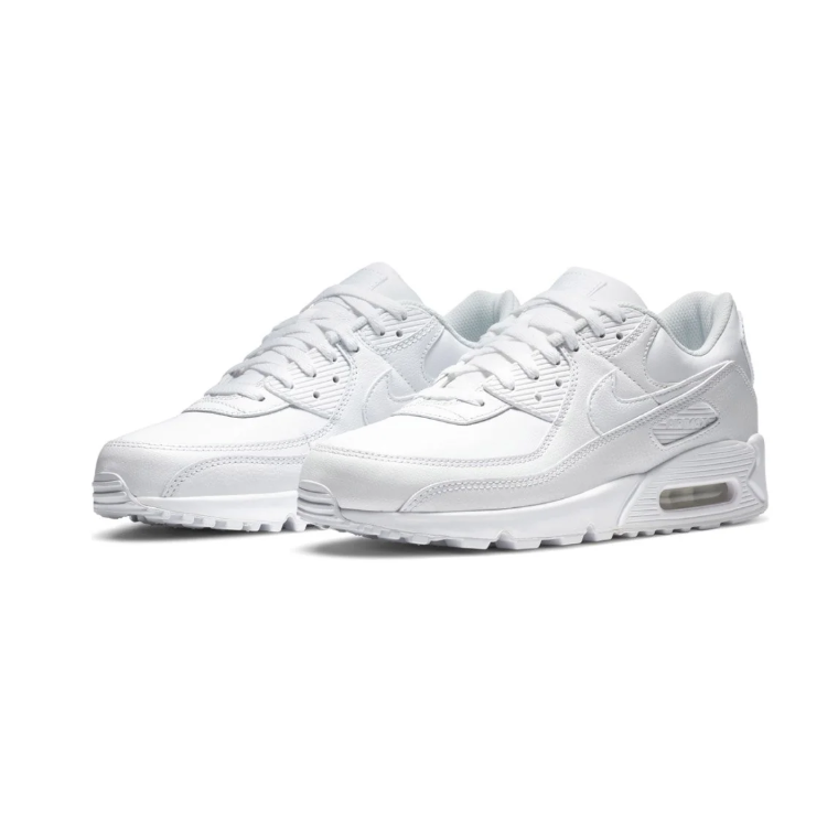 Nike Air Max 90 All-White Sneakers
