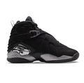 Air Jordan 8 Black and Grey High-Top Sneakers