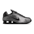 Nike Shox Black and Metallic Grey Sneakers