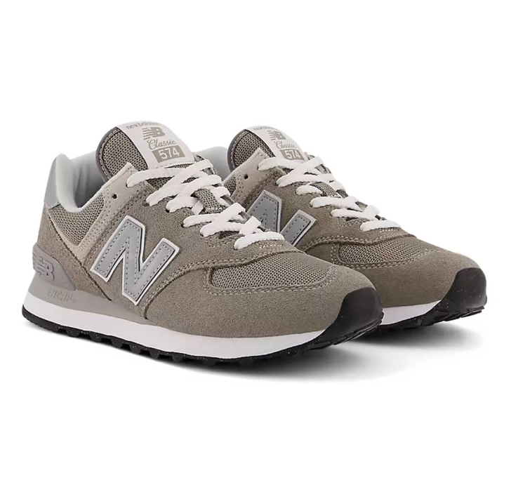 New Balance 574 Taupe and Grey Sneakers