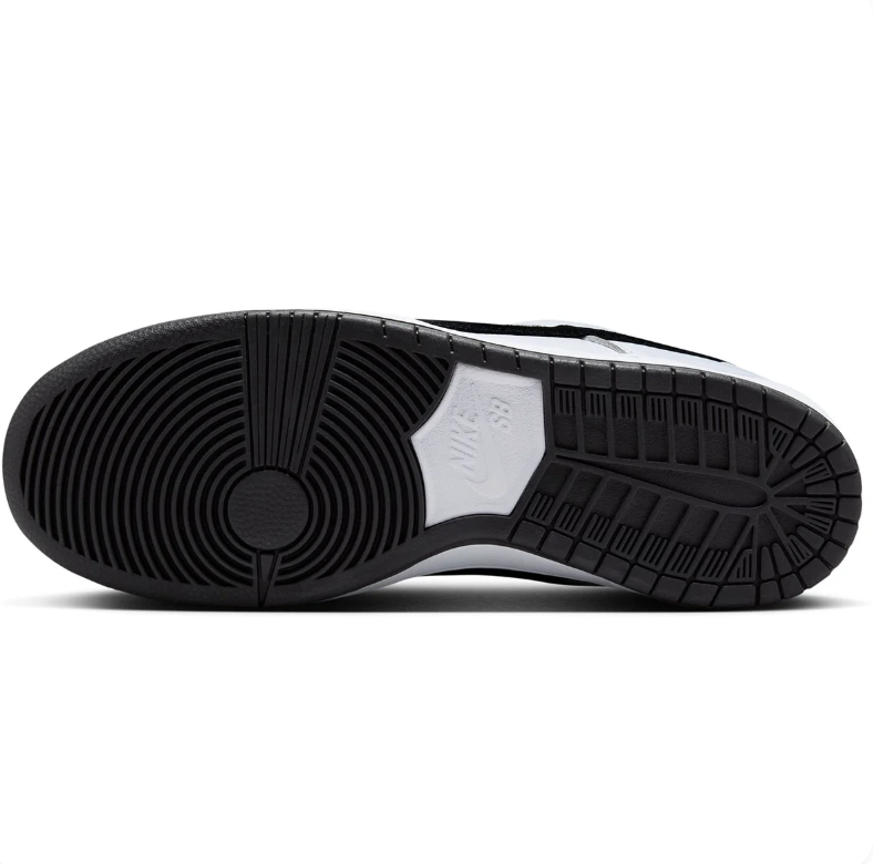 Nike SB Dunk Low Pro White and Black Sneakers